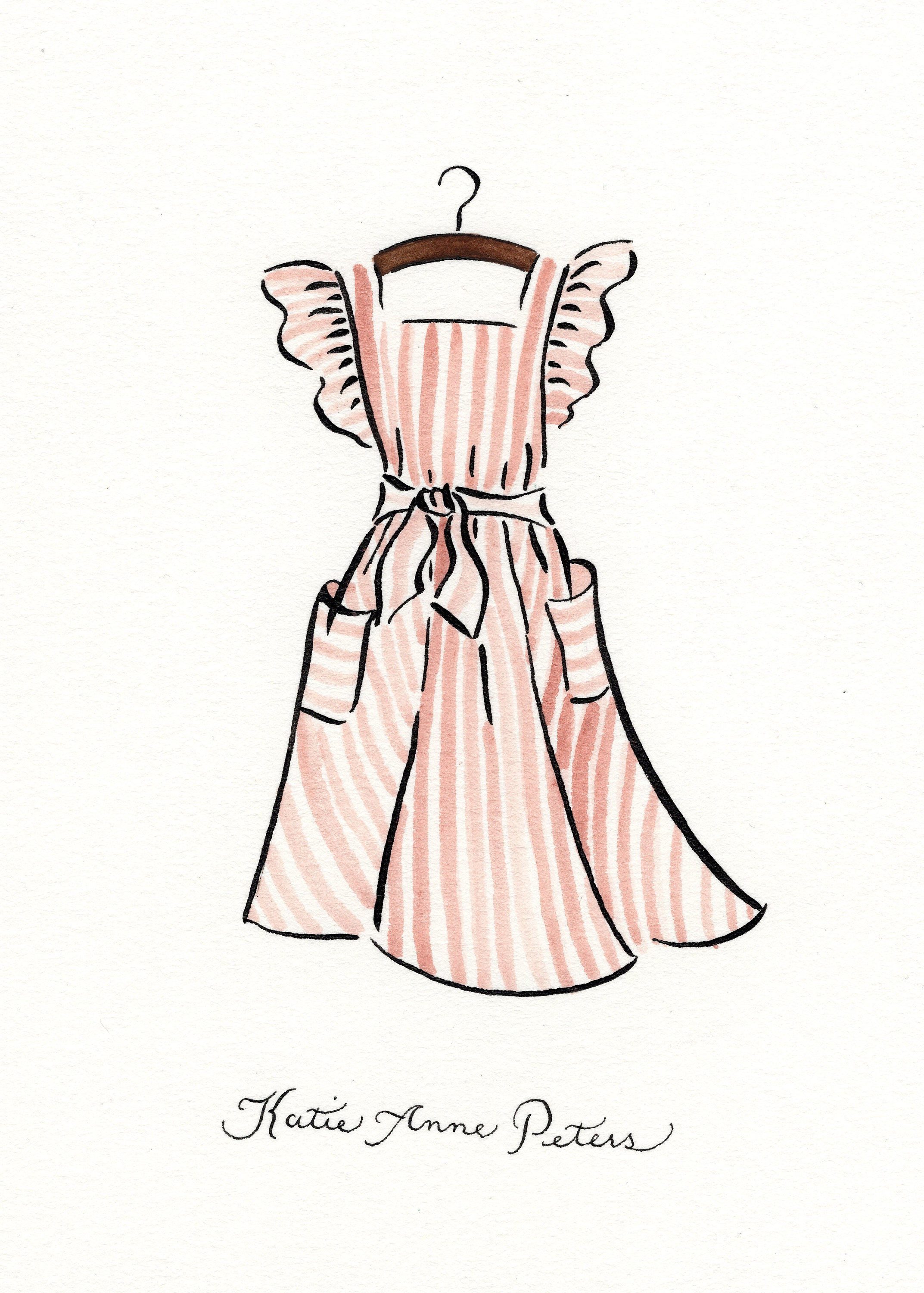 ワンピース Apolina Bessie Pinafore Cazan Stripe 5-7