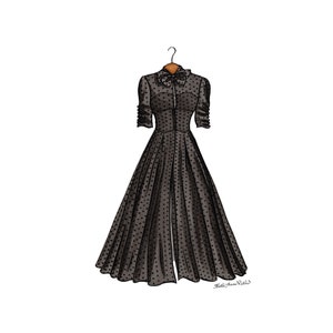 Black Old Hollywood Dress - Etsy