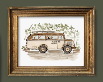 Sound of Music Large Unframed Print | 8x10 Sound of Music Watercolor | Julie Andrews Painting | I Have Confidence Sound of Music Wall Art