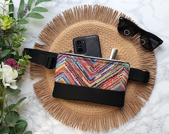 Colorful bum bag fanny pack