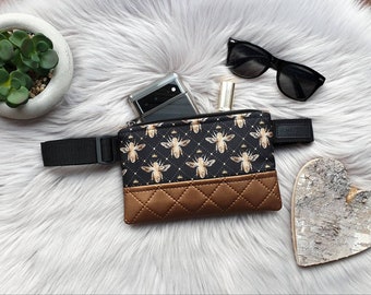 Queen Bee & copper, bum bag