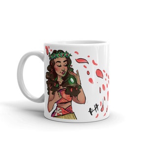 Princess Mug, fan art mug, coffee mug, mug lover, island princess