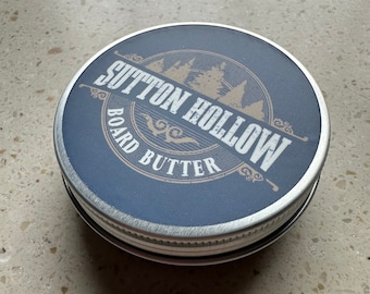 Organic Wood Board Butter, Sutton Hollow Designs, Wood Conditioner
