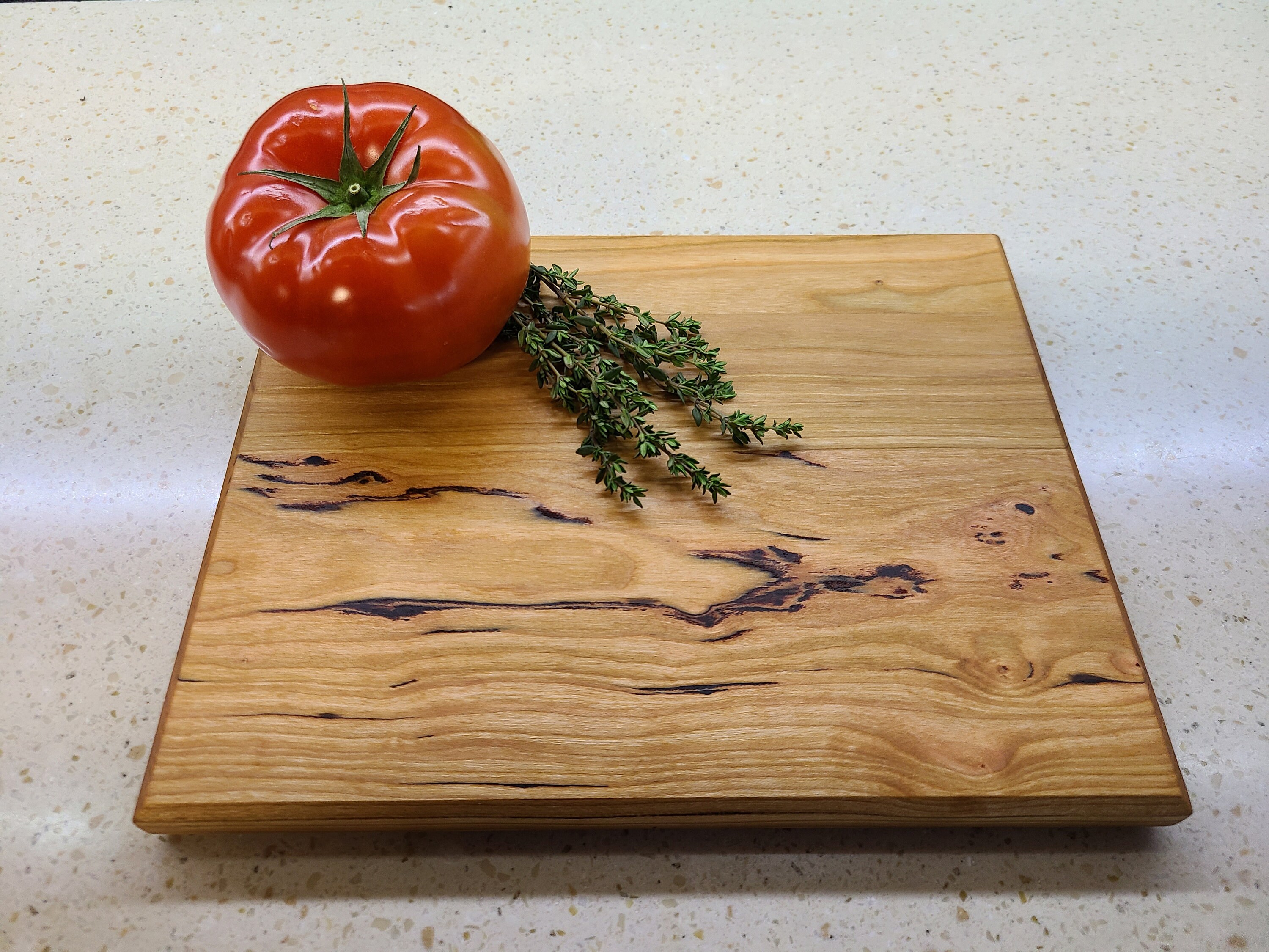 8 x 10 x 3/4 Cherry Cutting Board. Hardwood Cutting Board. Etsy