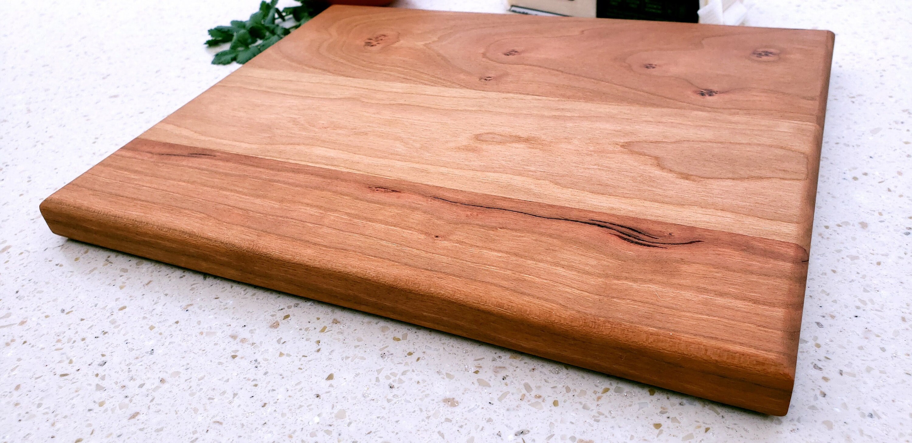8 x 10 x 3/4 Cherry Cutting Board. Hardwood Cutting Board. Etsy