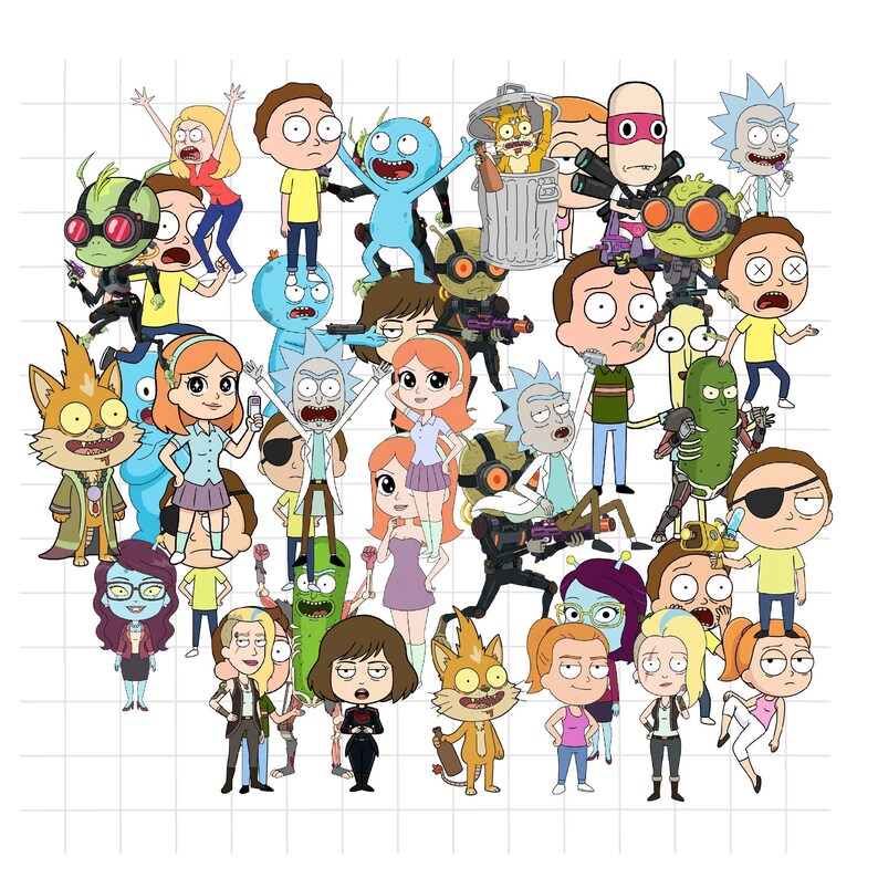 Chibi Science Chibi Science Characters | Cartoon Art Bundle - Etsy