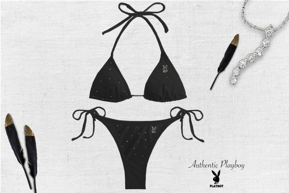 Sexy Playboy Bikini/ Vintage Playboy/ Halter Top B