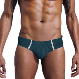 Sexy Leopard Print Men's Bikini Brief 