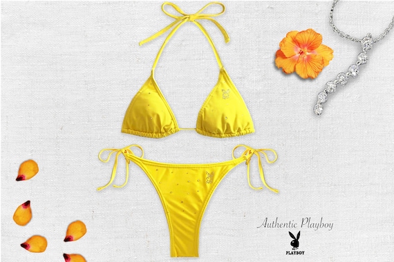 Sexy Playboy Bikini/ Vintage Playboy/ Halter Top B