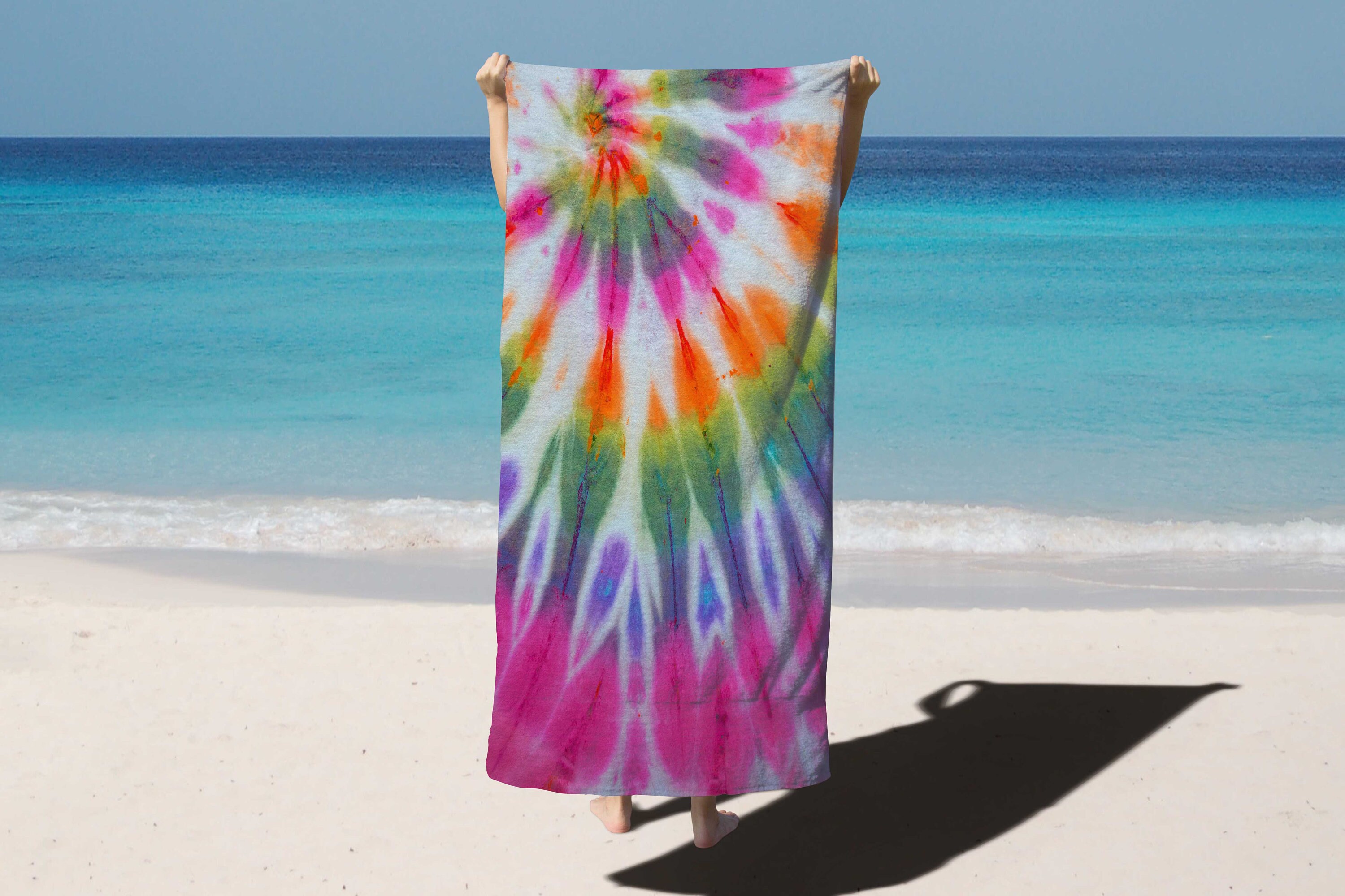 Tie Dye Towel atelieryuwa.ciao.jp