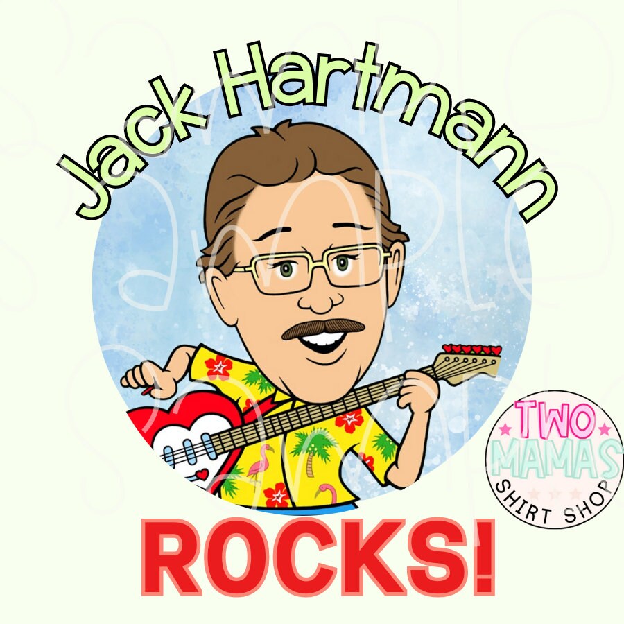 Jack Hartmann Rocksofficial Jack Hartmann Rocks PNG Dowload Etsy