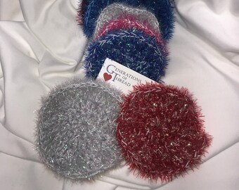 Exfoliación de platos, Exfoliación de platos redondos, Exfoliación de platos reutilizable, Regalo de Navidad, Inauguración de la casa, Regalo de bodas, Exfoliación de la piel, Relleno de medias