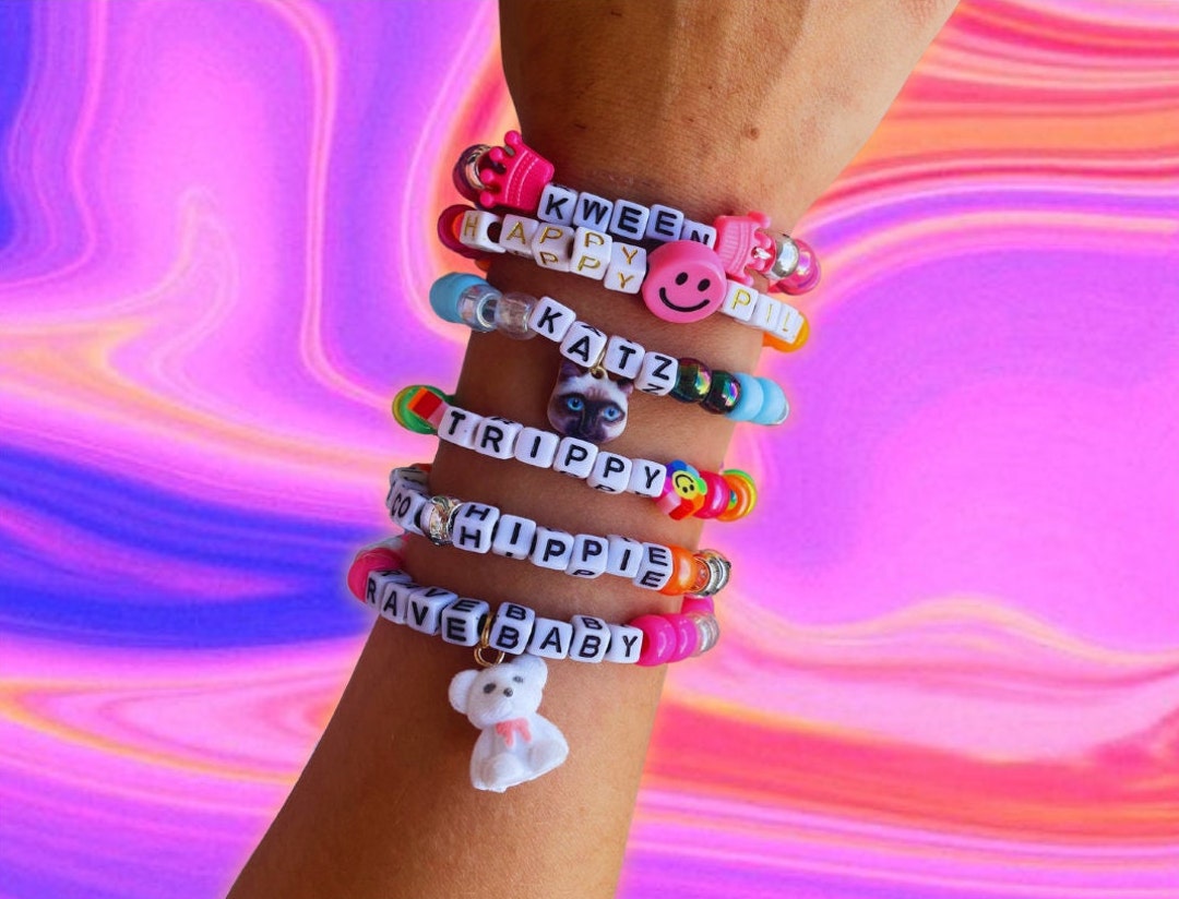 Random Kandi Bracelets Bulk Kandi Kandi to Trade Music Festival Kandi