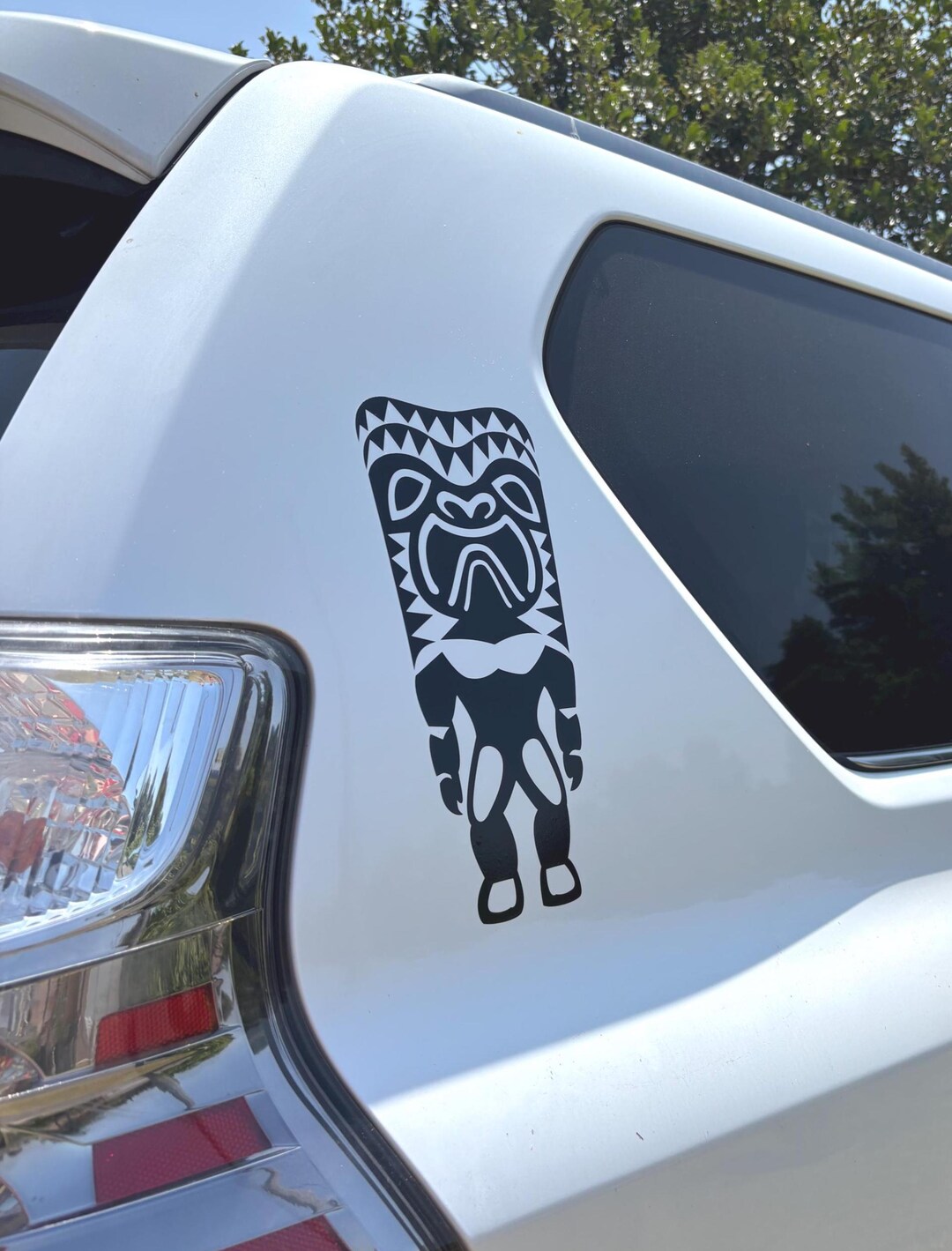 Hawaan Trbal Vnyl Decal Stcker - Hawa Truck Bed Decal - Bed Sde