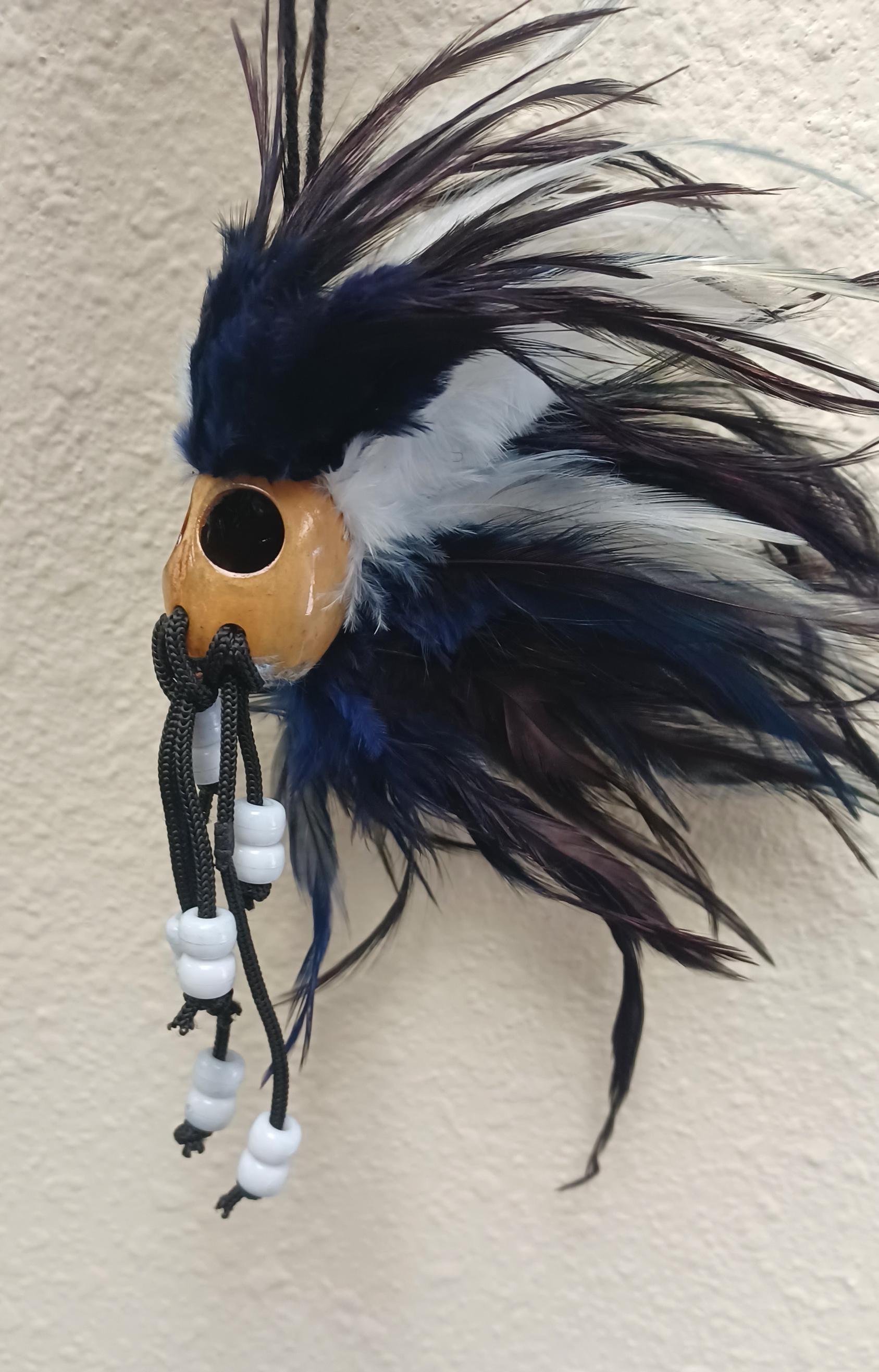 🪖 Casco de guerrero hawaiano・Archivo OBJ para Impresión 3D・Cults, image size:1687x2634