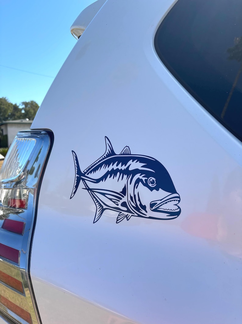 Ulua Fish Backdrop Hawaiian Navy Ulua Fish 9