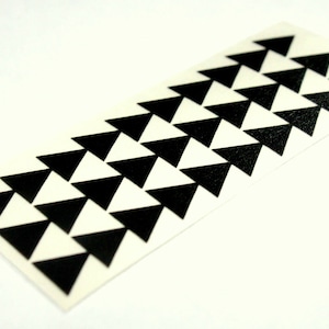 12&quot; Black Hawaiian Hawaii Tribal Triangle 10 Arrows Vinyl Car Window Decal Sticker