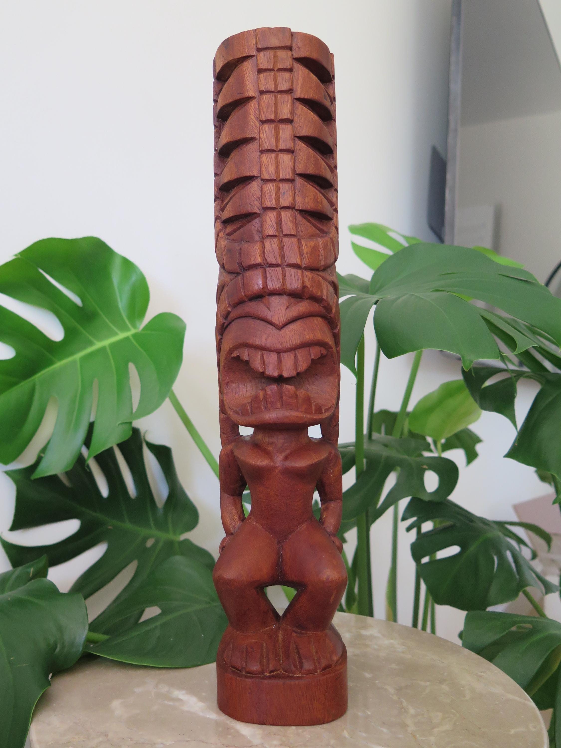 Hawaii wood statue - Etsy 日本