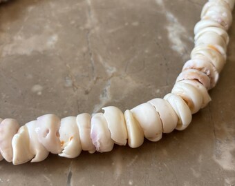 ハワイのお土産 サーファー向けジュエリー ハンドメイド ホワイト 天然
