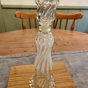 Vintage Avon Charisma Perfume Bottle Candlestick | Vintage Avon Bottle Candle Holder