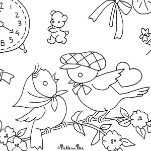 2008 PatternBee BONUS COLLECTION:  Embroidery Designs Reprinted as Hot Iron Transfers for Hand Stitching