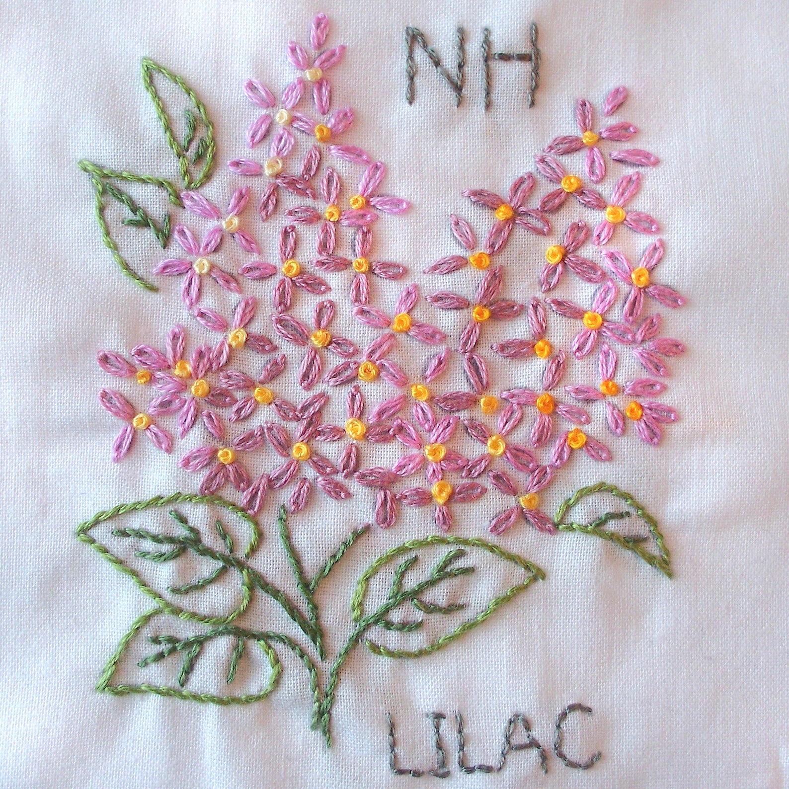 50 STATE FLOWER QUILT Vintage Embroidery Pattern Updated & Etsy