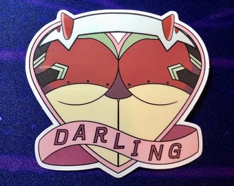 Zero Two - Heart Butt Sticker