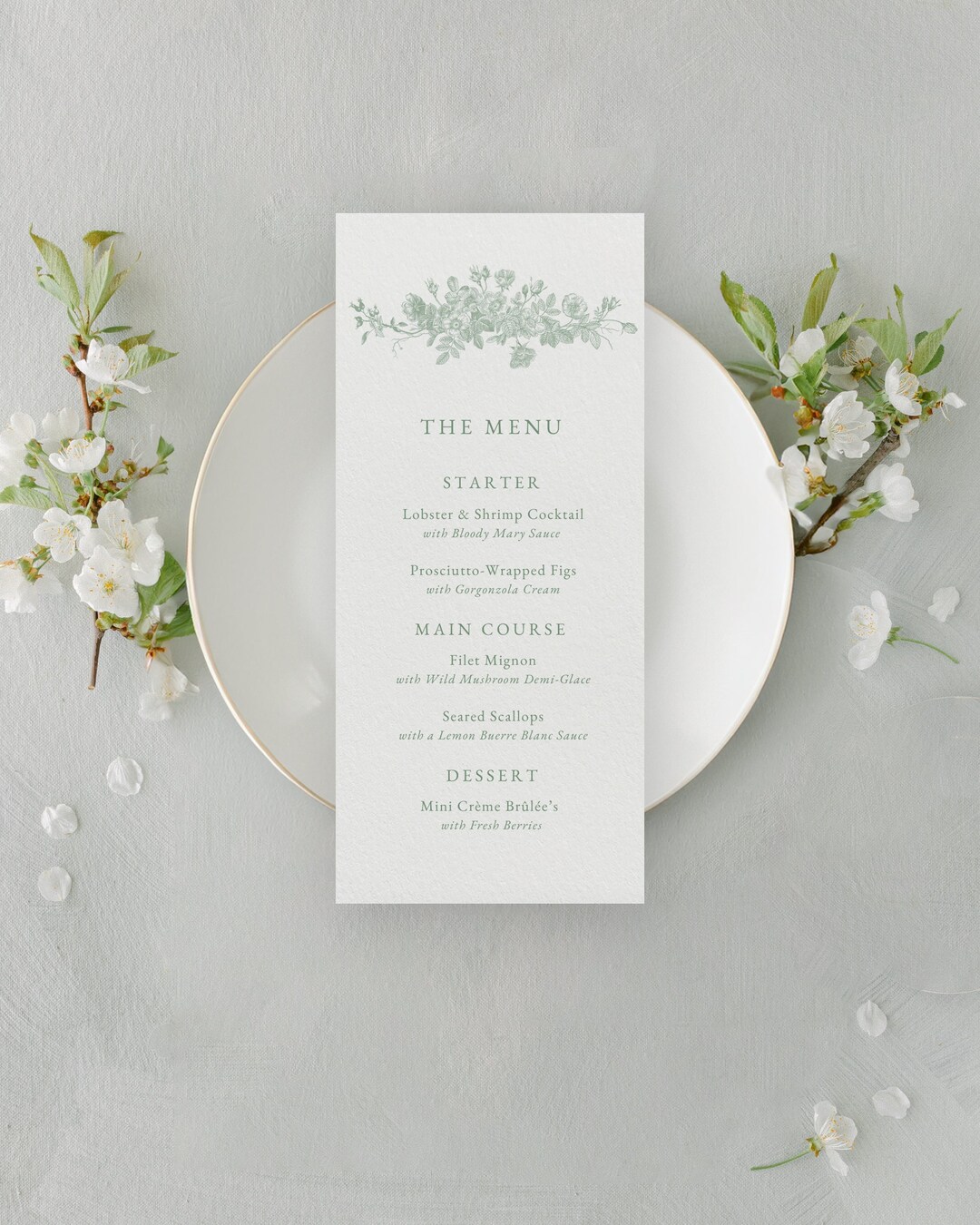 3 Course Wedding Menu Ideas