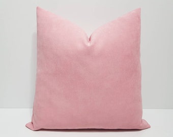 Light pink pillow | Etsy Pink Pillow Cover Pink Throw Pillow