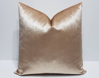 dark cream velvet pillow cover, luxury velvet pillow cover, modern pillow cover, luxury velvet sofa cushion, velvet lumbar pillow cases