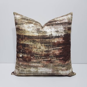 brown pillow cover, dark brown pillow cover, brown and white cushion cover, brown throw pillows, lumbar pillow cover, farmhouse cushions