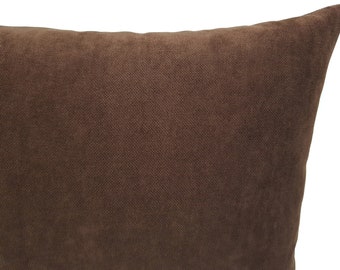 Federa Per Cuscino Lombare In Finta Pelle 35x91 Cm - Marrone Cognac, Cuscino Decorativo Per Divano E Letto - Stile Moderno