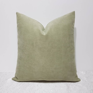 mint green pillow cover, mint green cushion cover, green throw pillow, green sofa cushion case, farmhouse pillow, 26x26, 24x24, 12x20, 14x20