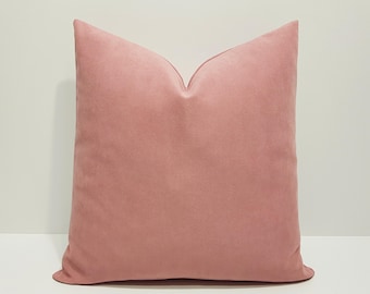 Blush Pink Pillow Cover, Blush Pink Cushion Cover, Pink Couch