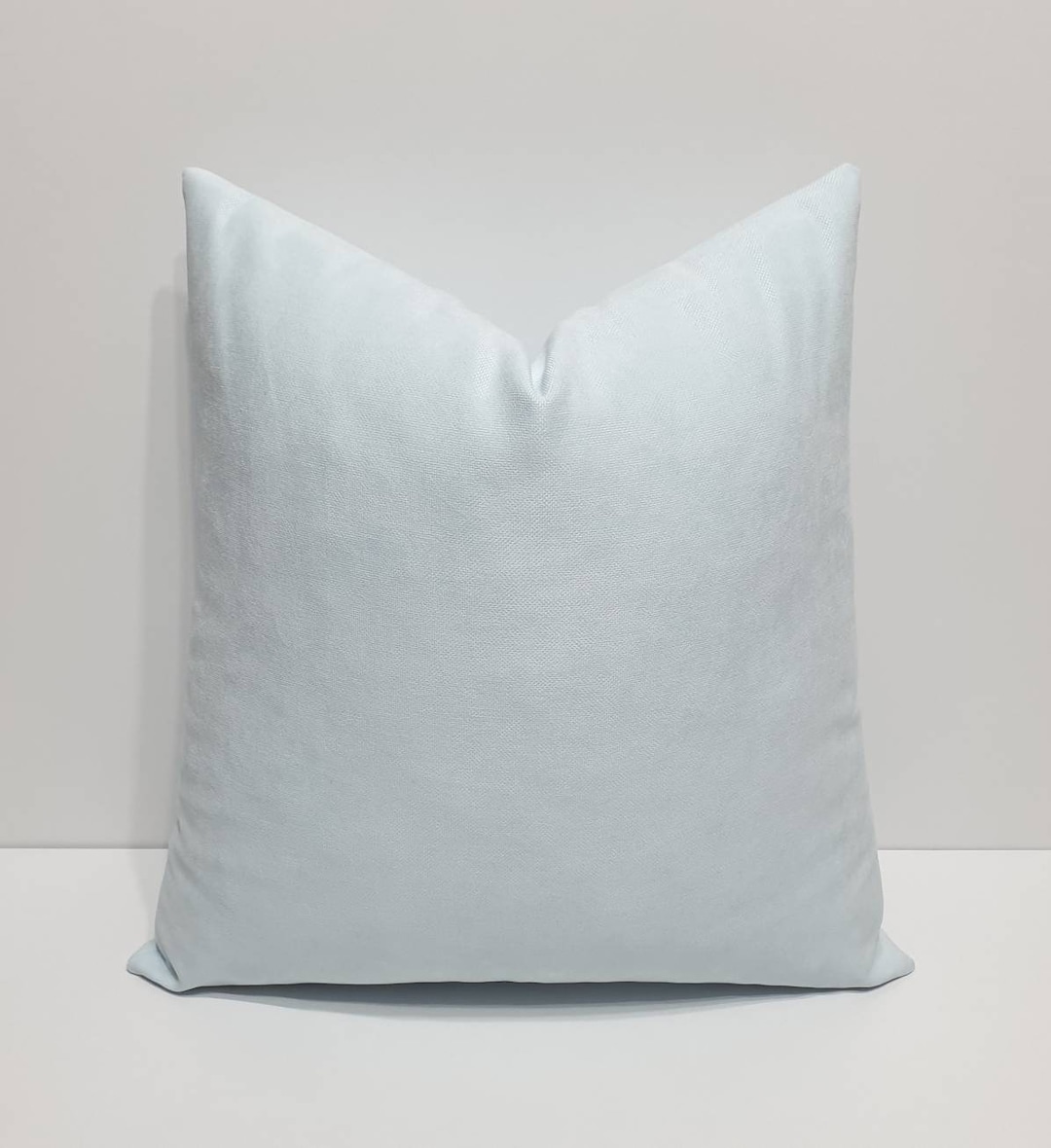 Light Blue Pillow Cover, Baby Blue Pillow Cases, Blue Throw Pillow