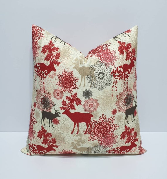 Kerst Kussenslopen 18x18 Set van 4 - Decoratieve Kussens voor de