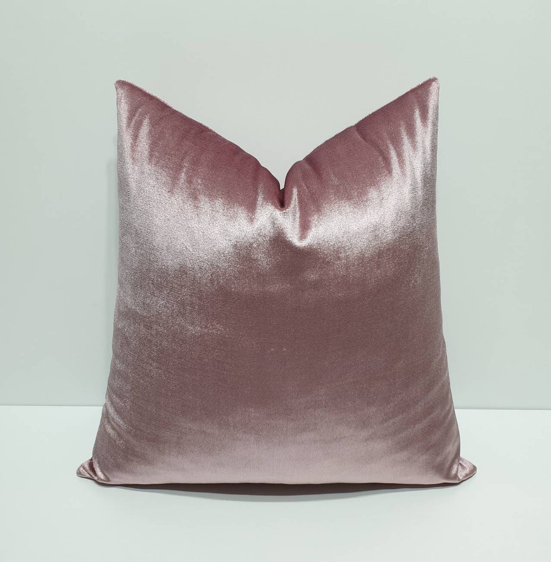 Luxury Pink Pillow Cover Modern Pillow Covers Bright Pink Etsy