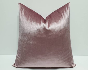 luxury pink pillow cover, modern pillow covers, bright pink throw cushion cases, bed pillow cover, luxury velvet lumbar pillow cover,