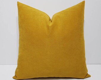 mustard decorative pillows