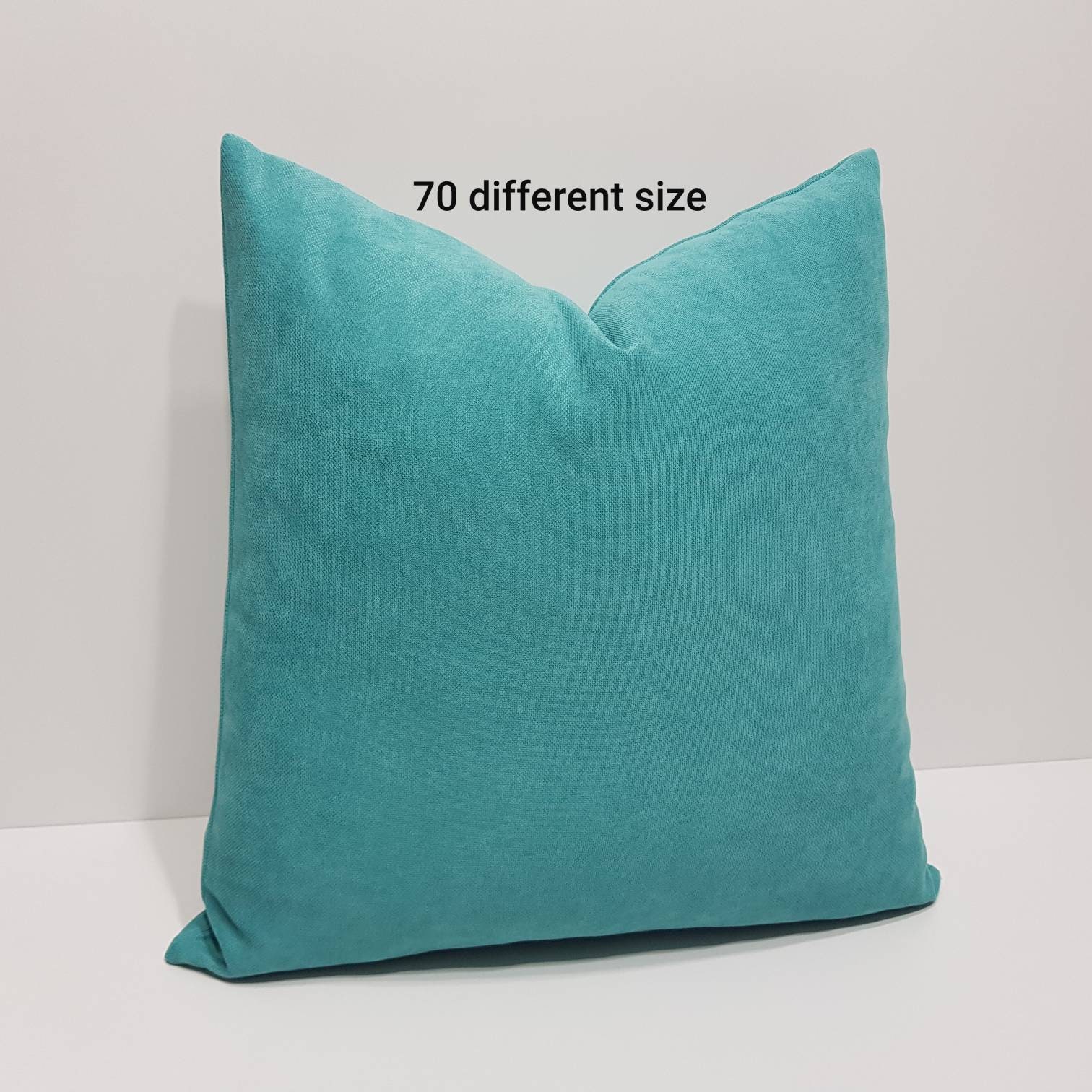 Light Turquoise Pillow Cover Turquoise Throw Pillow Case Etsy UK