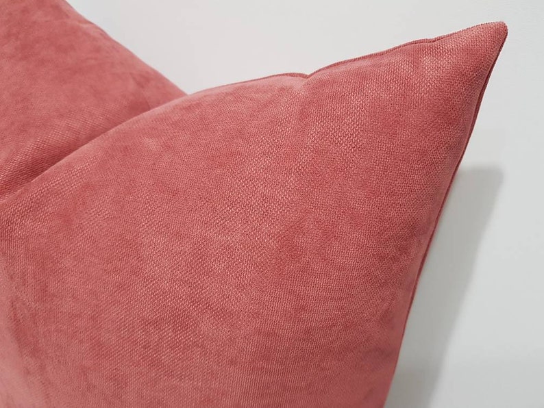 Pink pillow cover dried rose cushion cover throw pillow Etsy