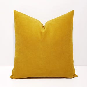 mustard yellow pillow cover, yellow cushion cover, mustard yellow lumbar pillow, yellow throw pillows, solid mustard cushions, kissenbezug,