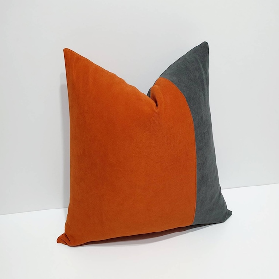 Dark orange pillows 2025