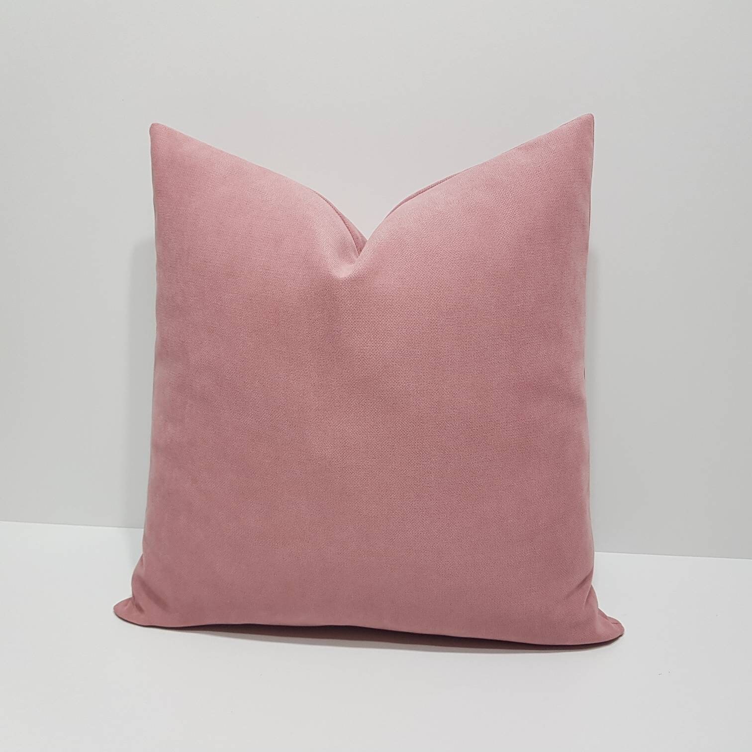 Blush Pink Pillow Cover Blush Pink Cushion Cover Pink Couch Etsy