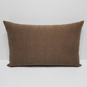 brown lumbar pillow cover, brown rectangle cushion cover, brown large bed pillow cases, sofa lumbar pillow cover, couch pillow cases