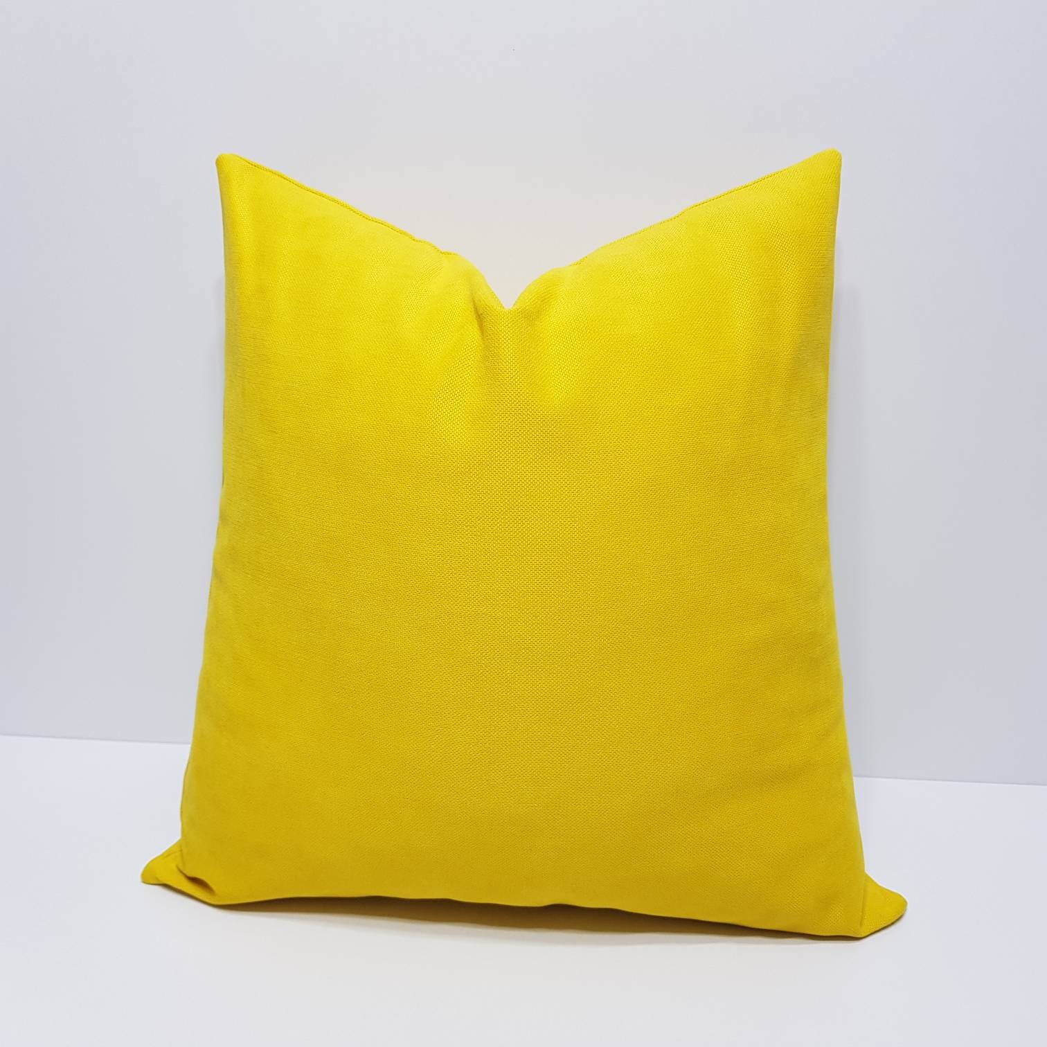 Yellow pillow cover yellow cushion covers light yellow Etsy