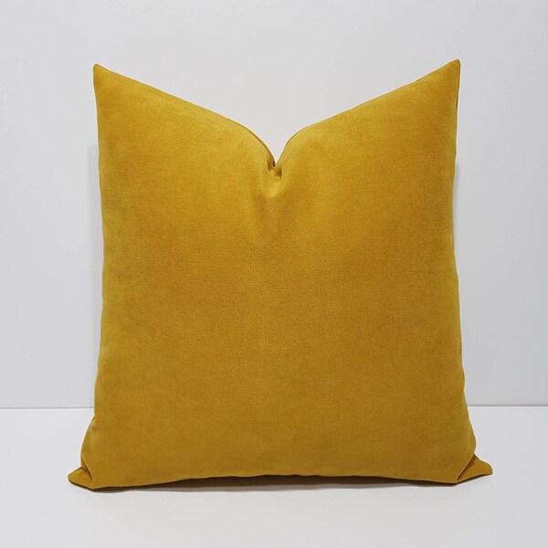 Yellow Lumbar Pillow Etsy