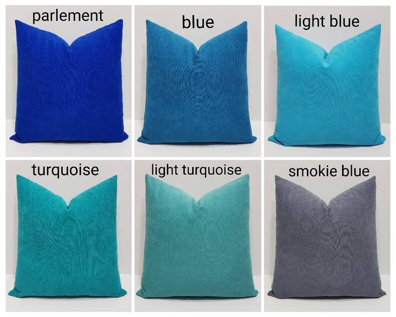 Large Pillow Covers Sofa Cushion Cover Brown Farmhouse Couch Etsy