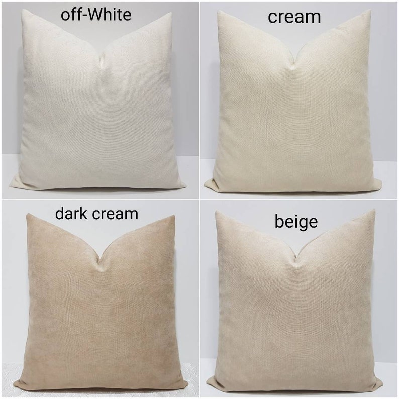 Large Pillow Covers Sofa Cushion Cover Brown Farmhouse Couch Etsy