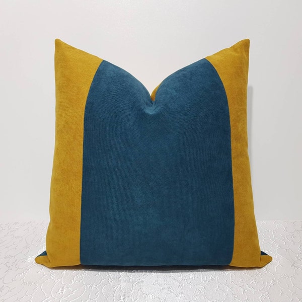 Teal Throw Pillow Etsy